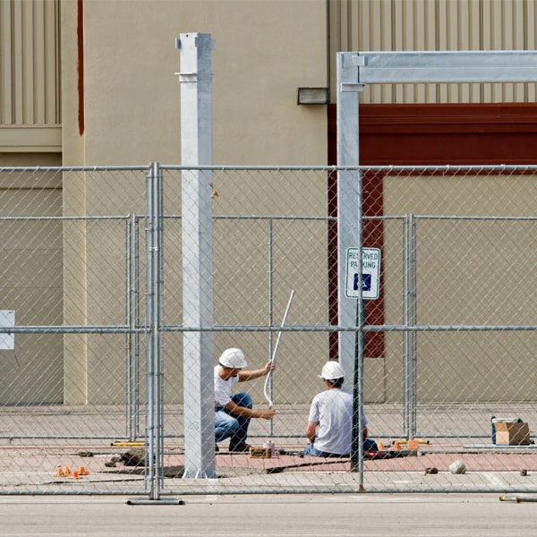 how much time can i rent the temporary fence for my work site or event in Brown County Nebraska